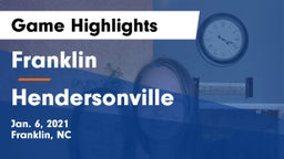 Franklin  vs Hendersonville  Game Highlights - Jan. 6, 2021