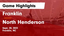 Franklin  vs North Henderson  Game Highlights - Sept. 28, 2023