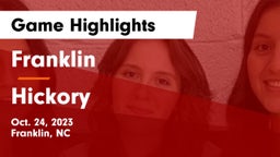 Franklin  vs Hickory  Game Highlights - Oct. 24, 2023