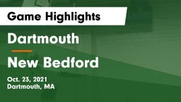 Dartmouth  vs New Bedford  Game Highlights - Oct. 23, 2021