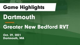 Dartmouth  vs Greater New Bedford RVT  Game Highlights - Oct. 29, 2021