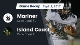 Recap: Mariner  vs. Island Coast  2017
