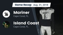 Recap: Mariner  vs. Island Coast  2018