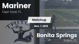 Matchup: Mariner  vs. Bonita Springs  2019