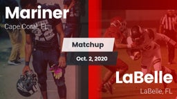 Matchup: Mariner  vs. LaBelle  2020