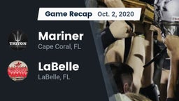 Recap: Mariner  vs. LaBelle  2020