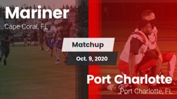 Matchup: Mariner  vs. Port Charlotte  2020