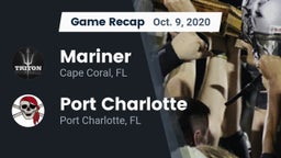Recap: Mariner  vs. Port Charlotte  2020