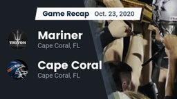 Recap: Mariner  vs. Cape Coral  2020