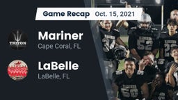 Recap: Mariner  vs. LaBelle  2021