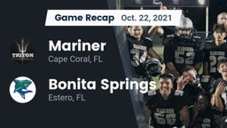 Recap: Mariner  vs. Bonita Springs  2021