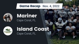 Recap: Mariner  vs. Island Coast  2022