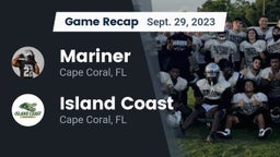 Recap: Mariner  vs. Island Coast  2023