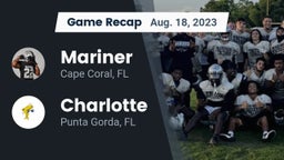 Recap: Mariner  vs. Charlotte  2023