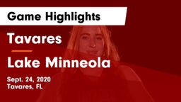 Tavares  vs Lake Minneola Game Highlights - Sept. 24, 2020