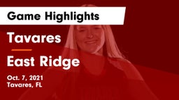 Tavares  vs East Ridge Game Highlights - Oct. 7, 2021