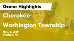 Cherokee  vs Washington Township Game Highlights - Nov. 4, 2019
