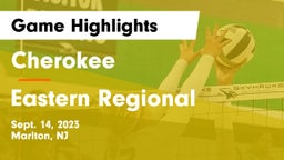 Cherokee  vs Eastern Regional  Game Highlights - Sept. 14, 2023