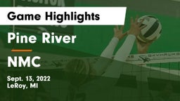 Pine River  vs NMC Game Highlights - Sept. 13, 2022