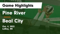 Pine River  vs Beal City  Game Highlights - Oct. 4, 2022
