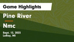 Pine River  vs Nmc Game Highlights - Sept. 12, 2023