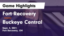 Fort Recovery  vs Buckeye Central  Game Highlights - Sept. 4, 2021