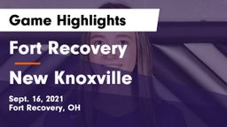 Fort Recovery  vs New Knoxville  Game Highlights - Sept. 16, 2021