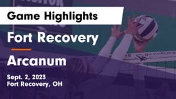 Fort Recovery  vs Arcanum  Game Highlights - Sept. 2, 2023