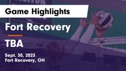 Fort Recovery  vs TBA Game Highlights - Sept. 30, 2023