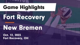 Fort Recovery  vs New Bremen  Game Highlights - Oct. 12, 2023