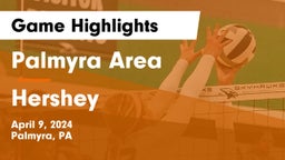 Palmyra Area  vs Hershey  Game Highlights - April 9, 2024