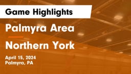 Palmyra Area  vs Northern York  Game Highlights - April 15, 2024