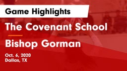 The Covenant School vs Bishop Gorman  Game Highlights - Oct. 6, 2020