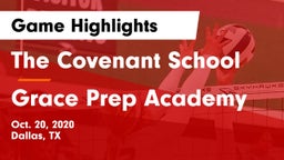 The Covenant School vs Grace Prep Academy Game Highlights - Oct. 20, 2020