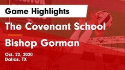 The Covenant School vs Bishop Gorman  Game Highlights - Oct. 22, 2020