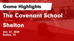 The Covenant School vs Shelton  Game Highlights - Oct. 27, 2020