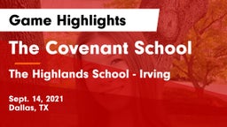 The Covenant School vs The Highlands School - Irving Game Highlights - Sept. 14, 2021