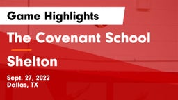 The Covenant School vs Shelton  Game Highlights - Sept. 27, 2022