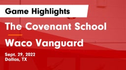The Covenant School vs Waco Vanguard Game Highlights - Sept. 29, 2022