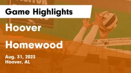 Hoover  vs Homewood  Game Highlights - Aug. 31, 2023