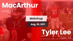 Matchup: MacArthur vs. Tyler Lee  2017