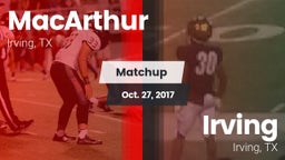 Matchup: MacArthur vs. Irving  2017