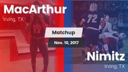 Matchup: MacArthur vs. Nimitz  2017