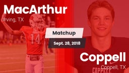 Matchup: MacArthur vs. Coppell  2018