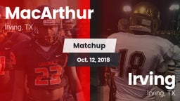 Matchup: MacArthur vs. Irving  2018