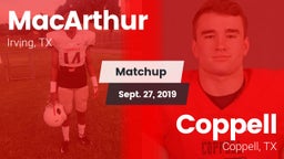 Matchup: MacArthur vs. Coppell  2019