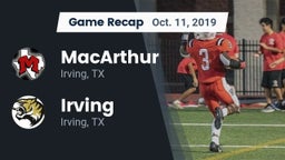 Recap: MacArthur  vs. Irving  2019