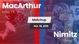 Matchup: MacArthur vs. Nimitz  2019