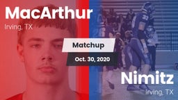 Matchup: MacArthur vs. Nimitz  2020