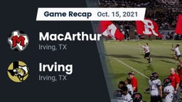 Recap: MacArthur  vs. Irving  2021